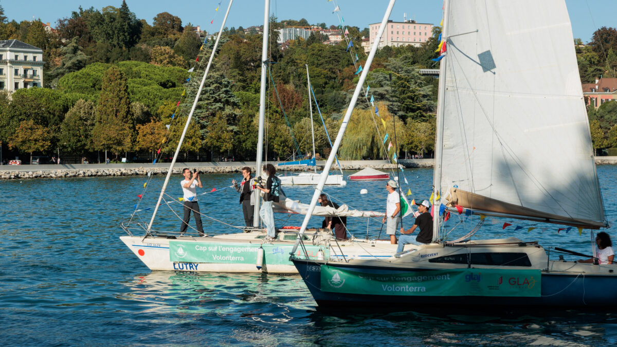 Une traversée du Léman sous le signe de l&rsquo;engagement !